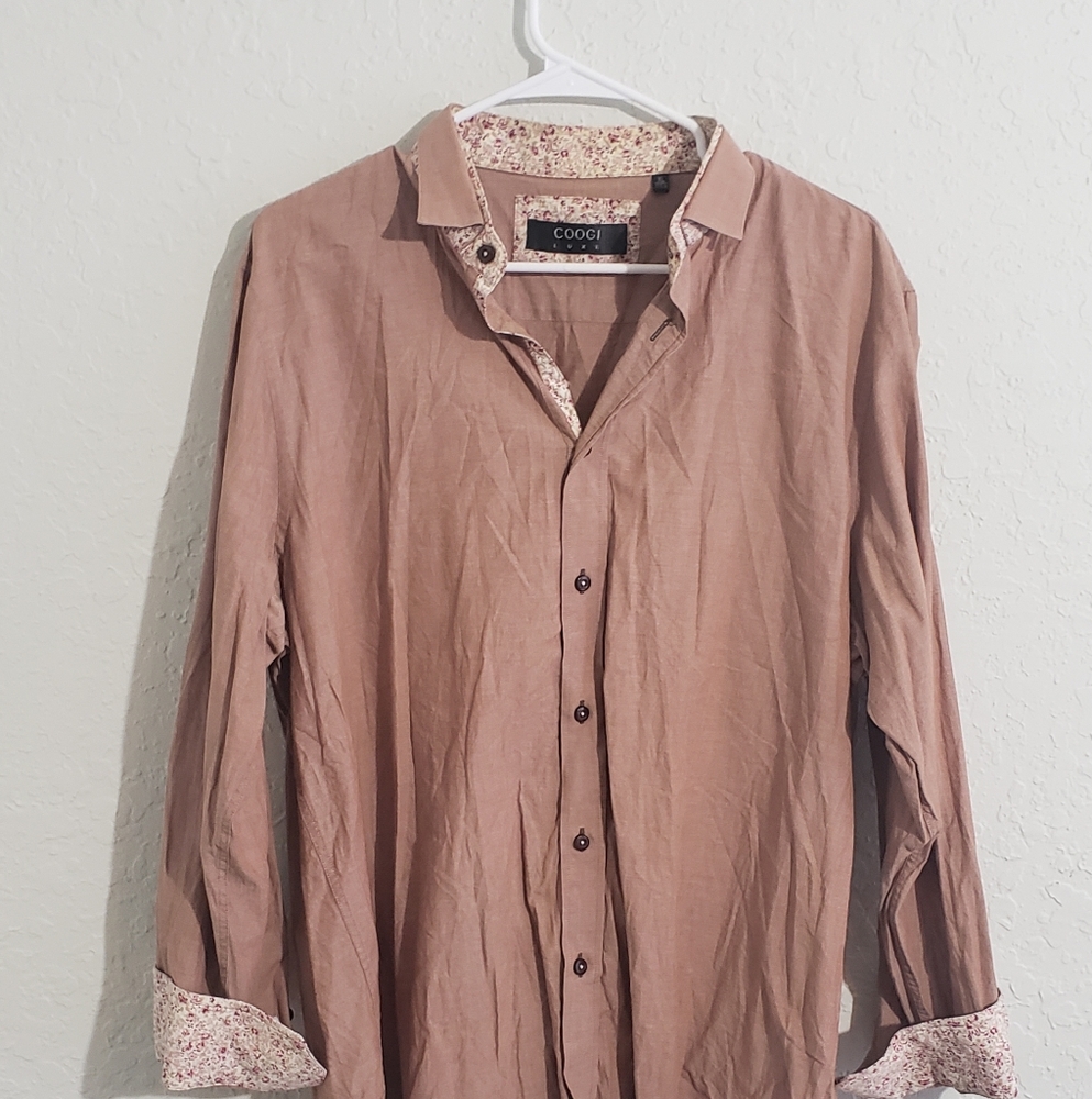 COOGI Long Sleeve Button Down